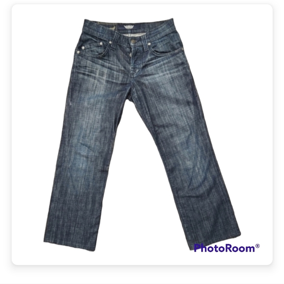 Rock & Republic Button Fly Straight Leg Jeans - Picture 1 of 6